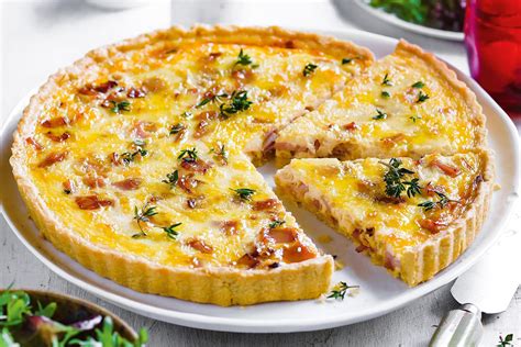 Quiche Lorraine na doske