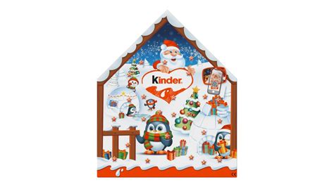 Rôzne produkty značky Kinder s charakteristickým obalom