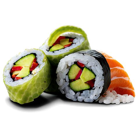 Ukážka moderného sushi z reštaurácie Wasabi