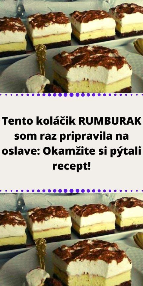 Ingrediencie na koláčik Rumburak