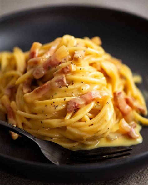 Carbonara s lučinou a zeleninou