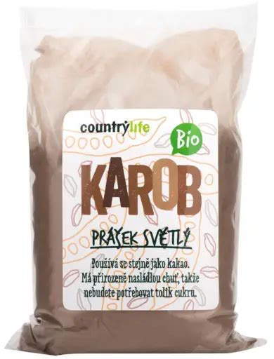 Karobový prášok a jeho využitie