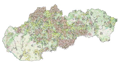Mapa obce Báhoň s vyznačenými okolitými obcami