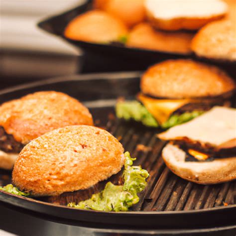 Bravčové hamburgery grilované na vonkajšom grile