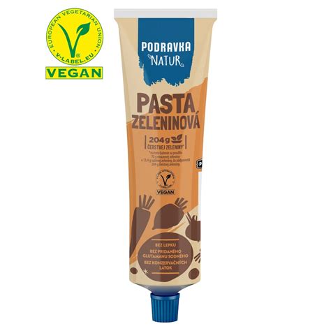 Zelenina a zeleninová pasta Podravka NATUR