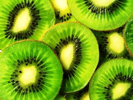 Ovocie kiwi na konári