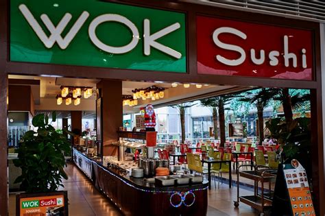 Interiér reštaurácie Sushi Wok Dituria