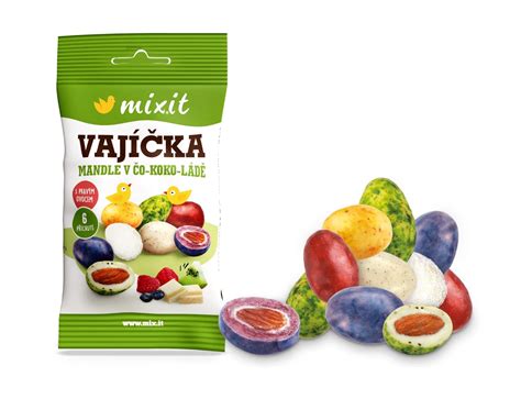 Mixit veľkonočné vajíčka s lyofilizovaným ovocím