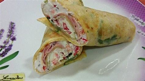 Slané palacinky s rôznymi náplňami