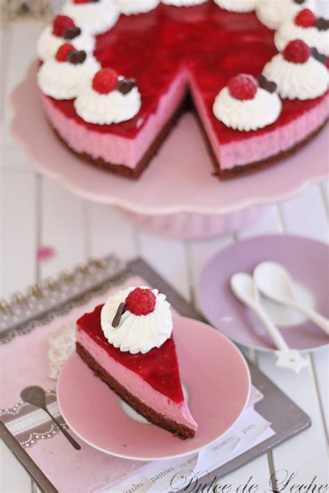 Osviežujúca malinovo-tvarohová torta