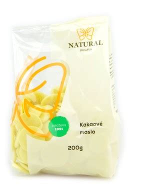 Kakaové maslo v pevnom stave a rozpustené