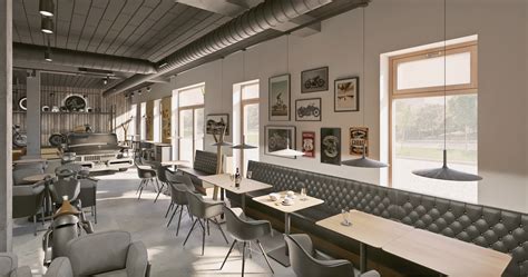 Interiér kaviarne a výrobne KUUTS