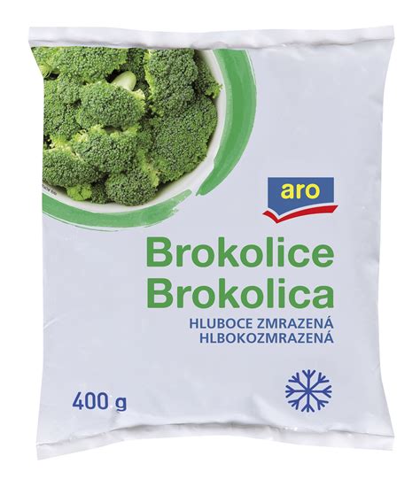 Zloženie brokolice - infografika