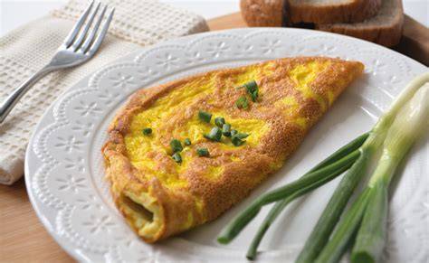 Recept na omeletu s reďkovkami a hermelínom
