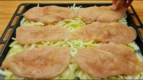 Kurací rezeň na panvici s cibuľkou a maslom