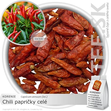 Kajenské korenie a chilli papričky