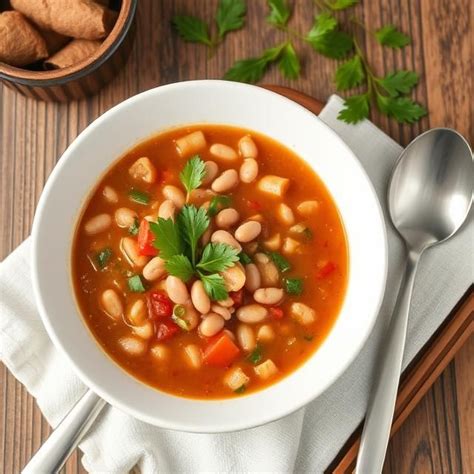 Ingrediencie na vegánsku fazuľovú polievku