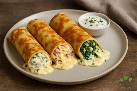 Zdravé slané palacinky so zeleninou