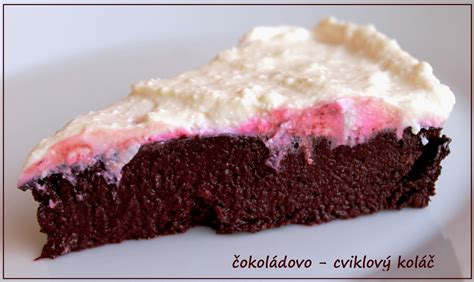 Čokoládovo-cviklový koláč