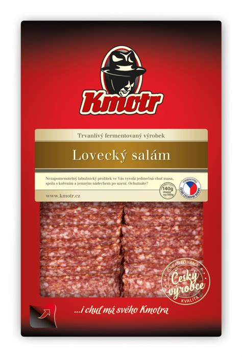 Čerstvá Lovecká saláma v reze