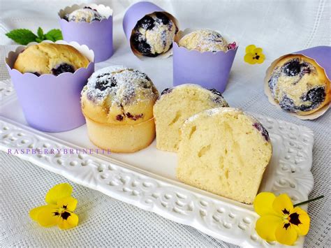 Sladké muffiny s čučoriedkami