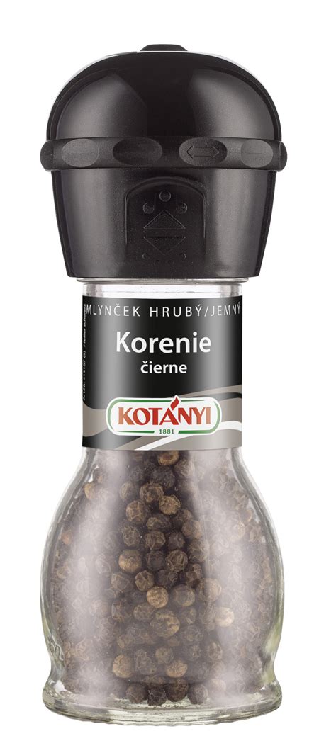 Hubové korenie Kotányi v balení