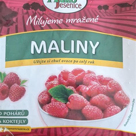 Nutričné hodnoty pre maliny