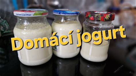 Suroviny na výrobu domáceho jogurtu
