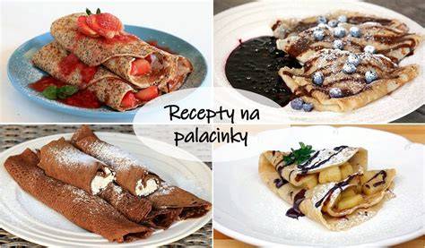 Variácie servírovania plnených palaciniek (sladké aj slané)