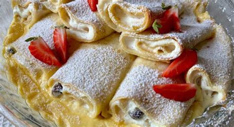 Zapekané palacinky v rúre