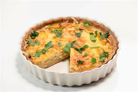 Kuriatkový quiche s ementálom