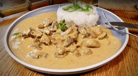 Marinované mäso na Stroganov