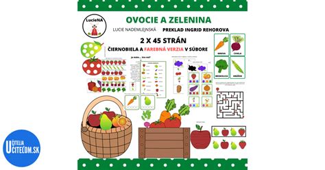 Infografika o triedení ovocia a zeleniny podľa veľkosti a farby