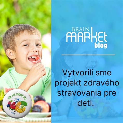 Infografika: Prínosy zdravého stravovania pre deti