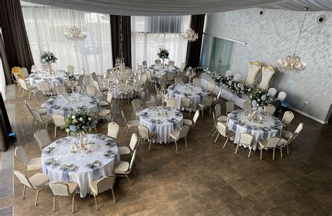 Elegantné svadobné priestory pripravené na oslavu