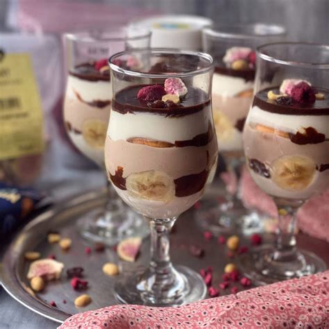 dezert v pohári s ricottou