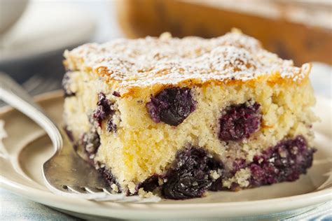 čučoriedkový koláč s ricottou