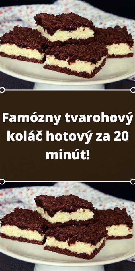 Hotový kávovo-tvarohový koláč