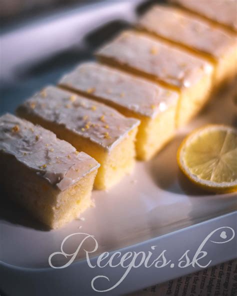 Rýchly citrónový koláč