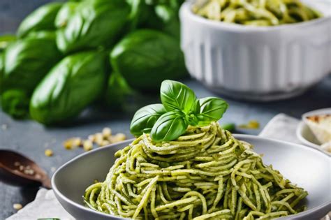 Ingrediencie na bazalkové pesto