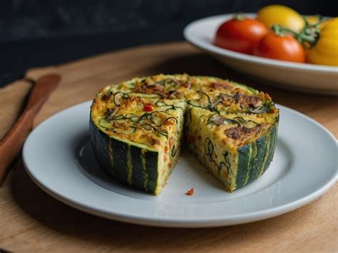 Cuketovo-špenátová fritatta