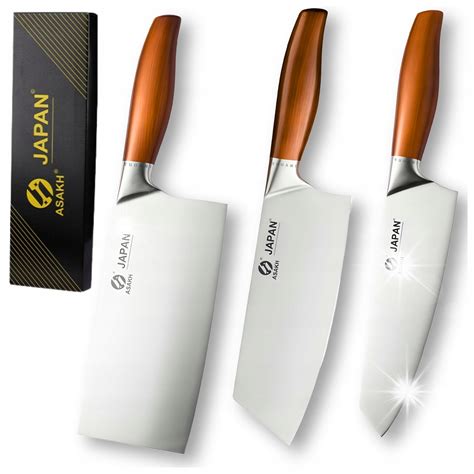 Rôzne typy japonských nožov na sushi