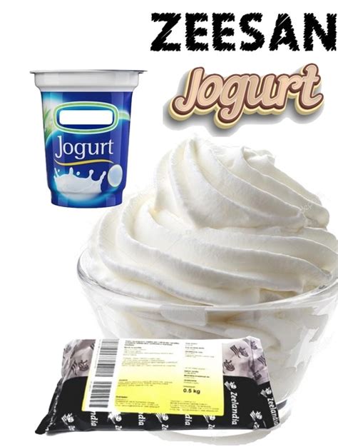 Zeesan Jogurt prášok a hotový krém