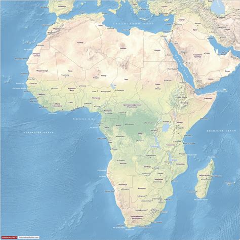 mapa rozšírenia podvýživy v Afrike