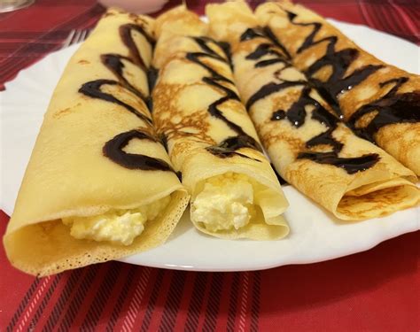 Rôzne možnosti plniek a ozdôb na palacinky