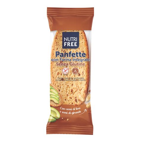 Balenie celozrnného bezlepkového toastového chleba NutriFree Panfette Integrale