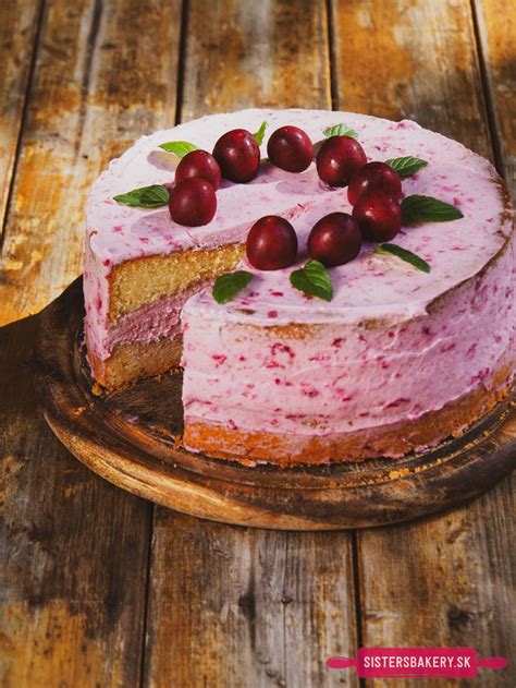 Ukážka makovo-čerešňovej torty