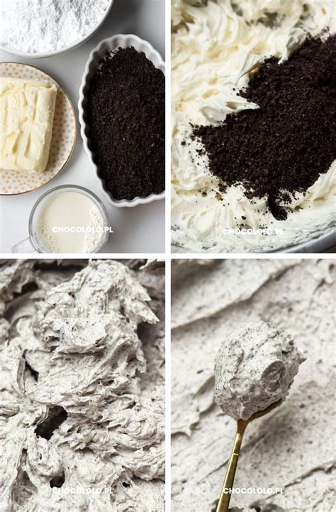 príprava krémovej náplne na Oreo tortu