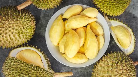 Durian ovocie s tŕňmi