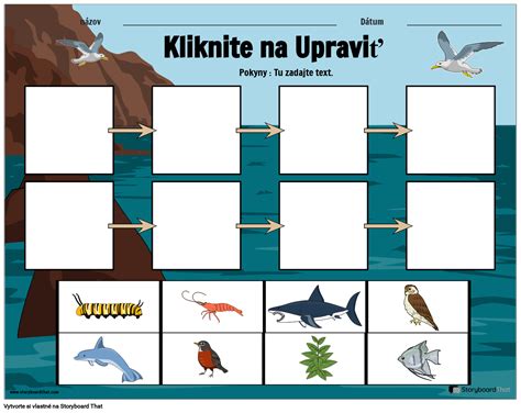 Pracovný list s obťahovaním ryby